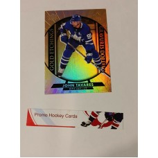 GE-2 John Tavares Gold Etchings 2020-21 Tim Hortons UD Upper Deck